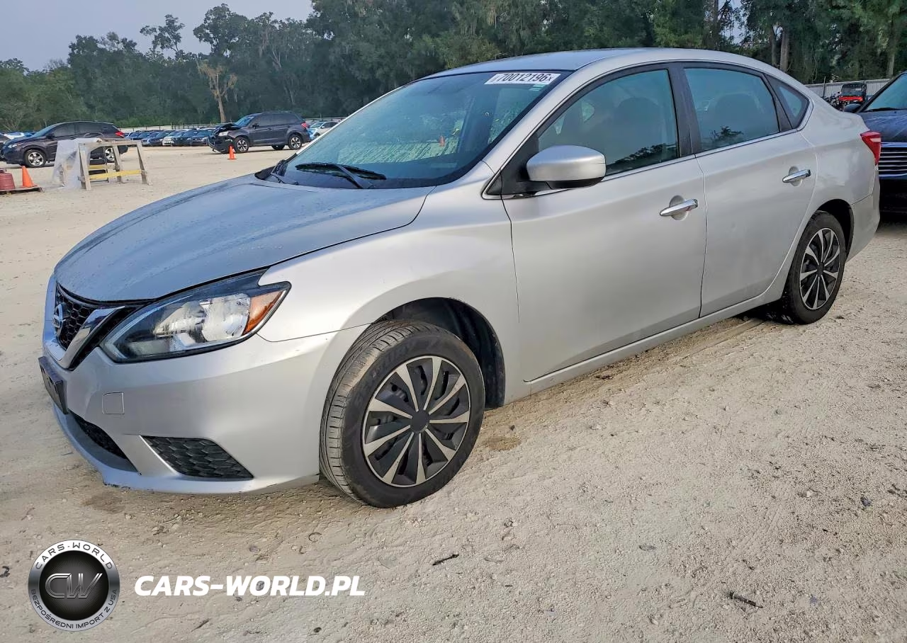2017 Nissan Sentra Sv VIN:3N1AB7AP2HL696655 - 1