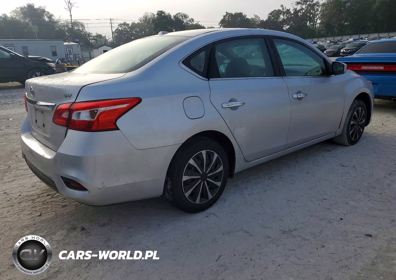 2017 Nissan Sentra Sv VIN:3N1AB7AP2HL696655 - 3