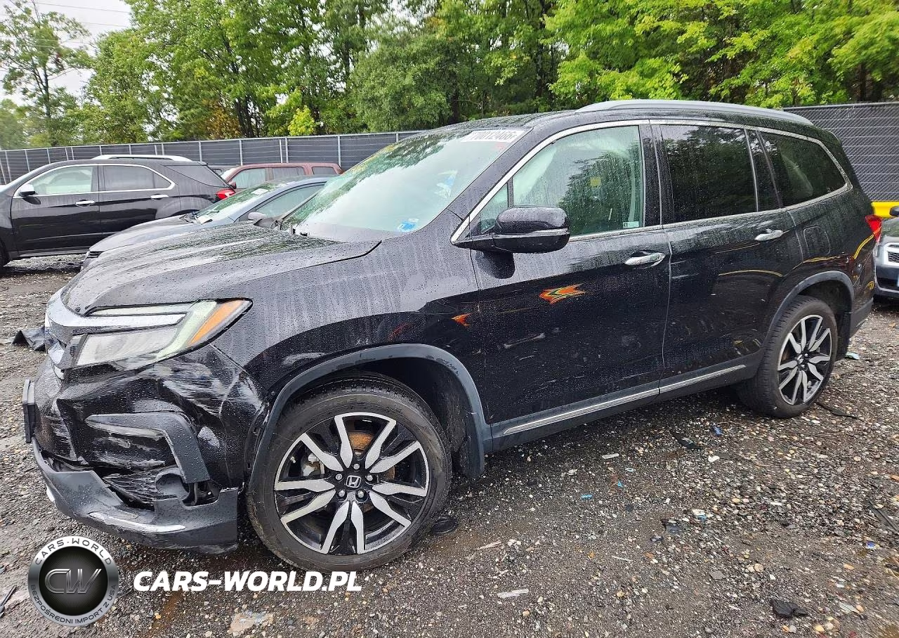 2022 Honda Pilot Touring VIN:5FNYF6H64NB019849 - 1