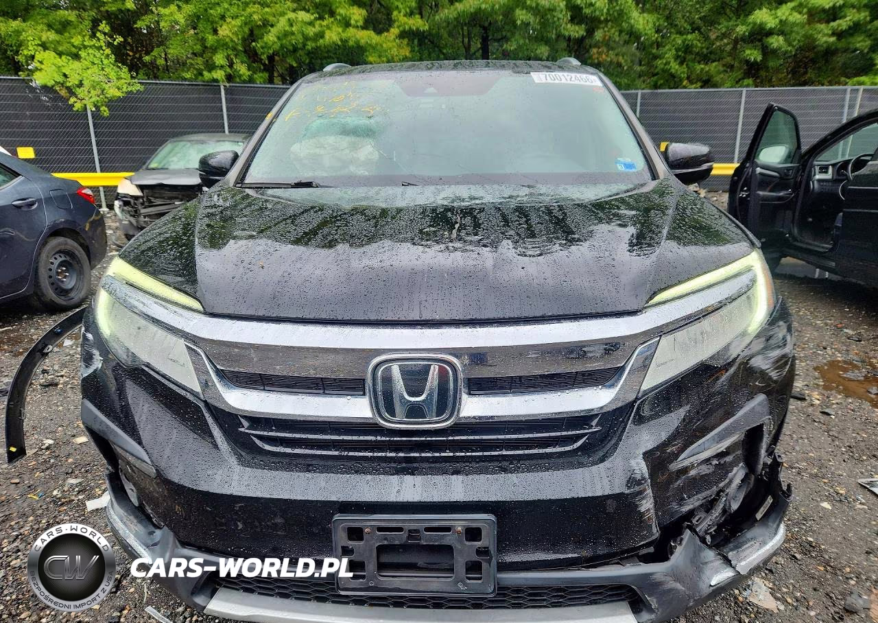 2022 Honda Pilot Touring VIN:5FNYF6H64NB019849 - 5