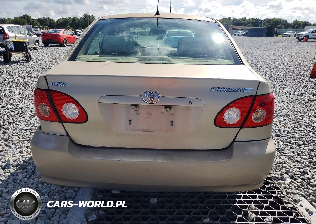 2006 Toyota Corolla Ce VIN:1NXBR32E16Z668282 - 6
