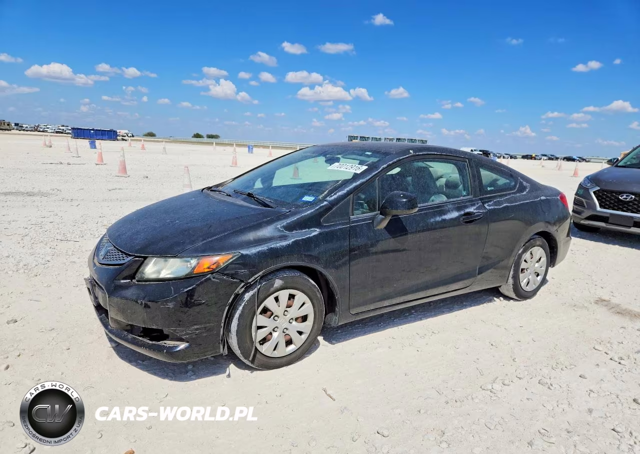 2012 Honda Civic Lx VIN:2HGFG3B54CH553414 - 1
