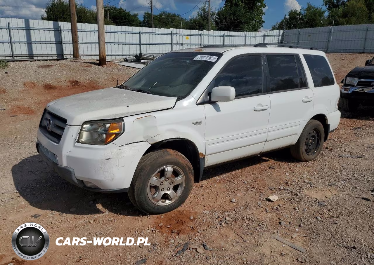 2008 Honda Pilot Exl VIN:5FNYF28748B004371 - 1