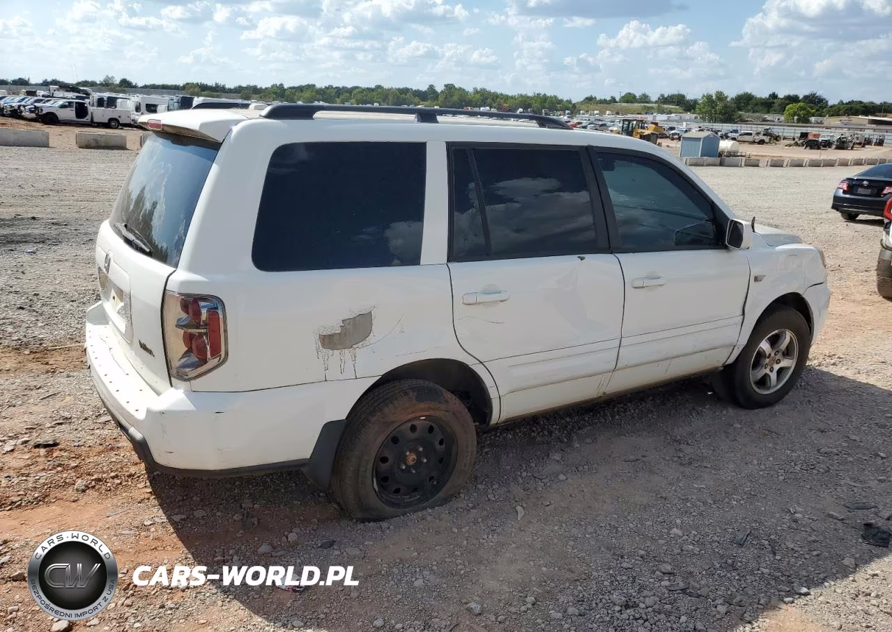 2008 Honda Pilot Exl VIN:5FNYF28748B004371 - 3