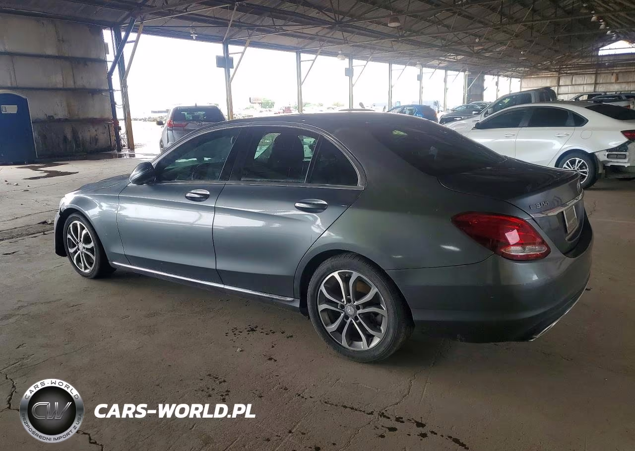 2017 Mercedes-Benz C 300 VIN:55SWF4JB8HU192523 - 2