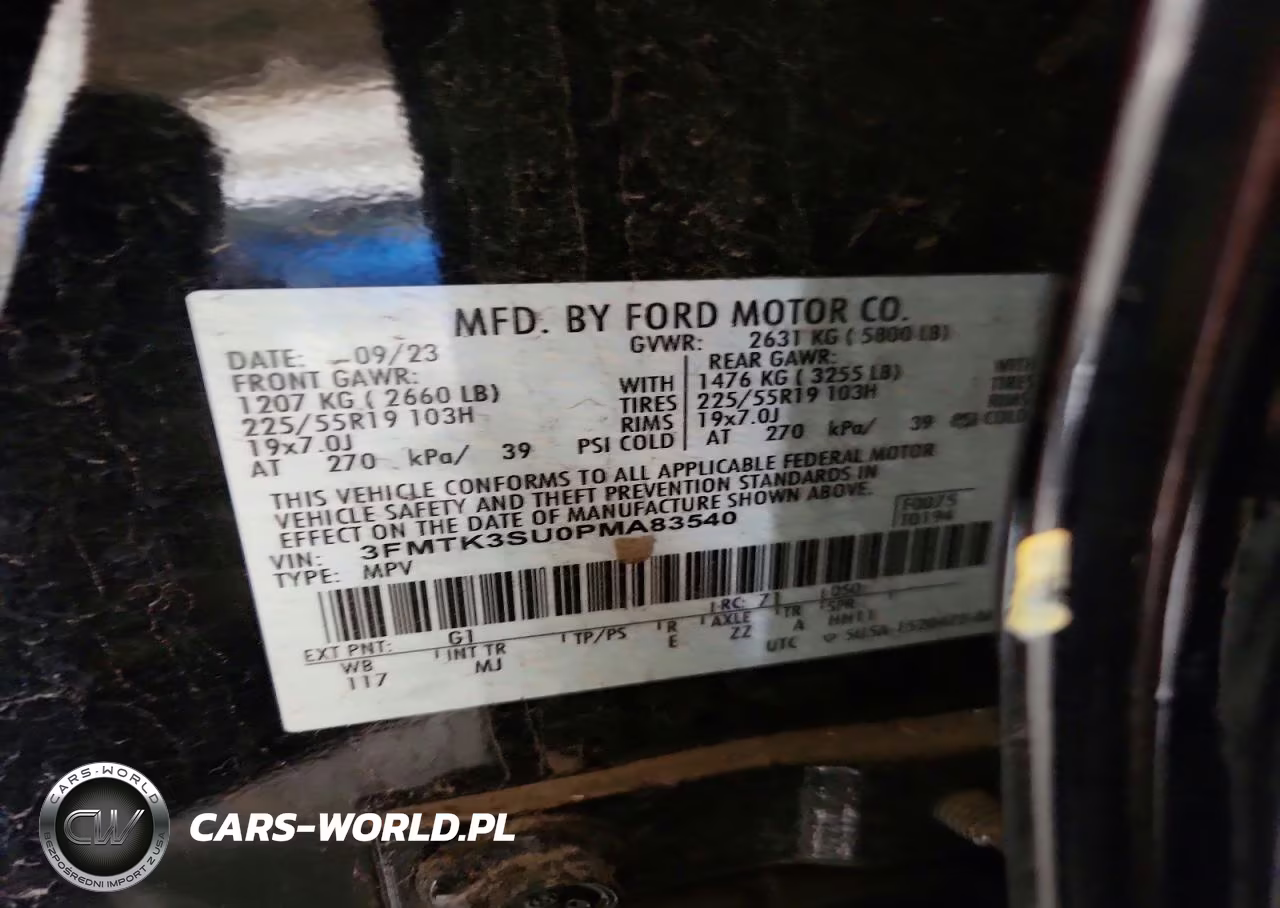 2023 Ford Mustang Mach-E Premium VIN:3FMTK3SU0PMA83540 - 13