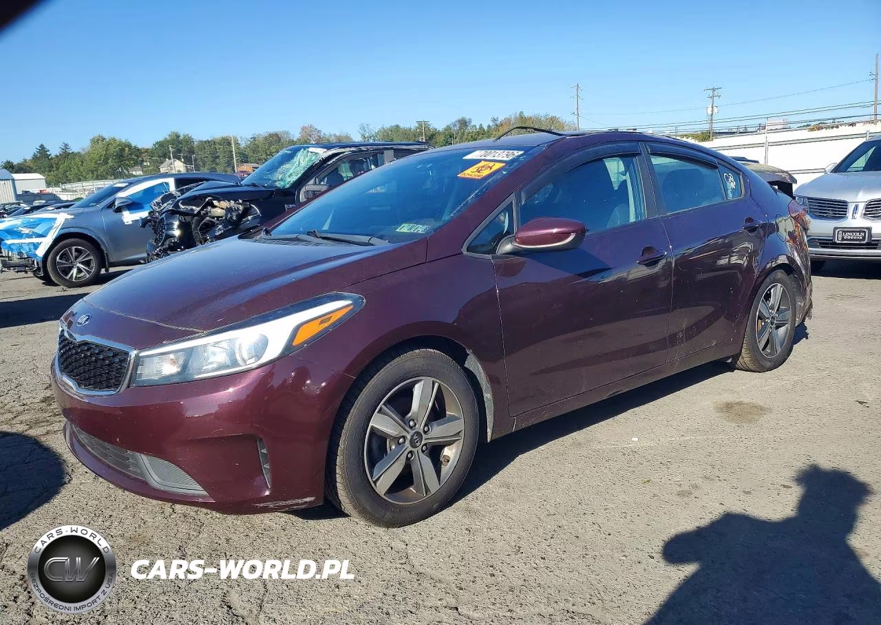 2018 Kia Forte Lx VIN:3KPFL4A7XJE196655 - 1