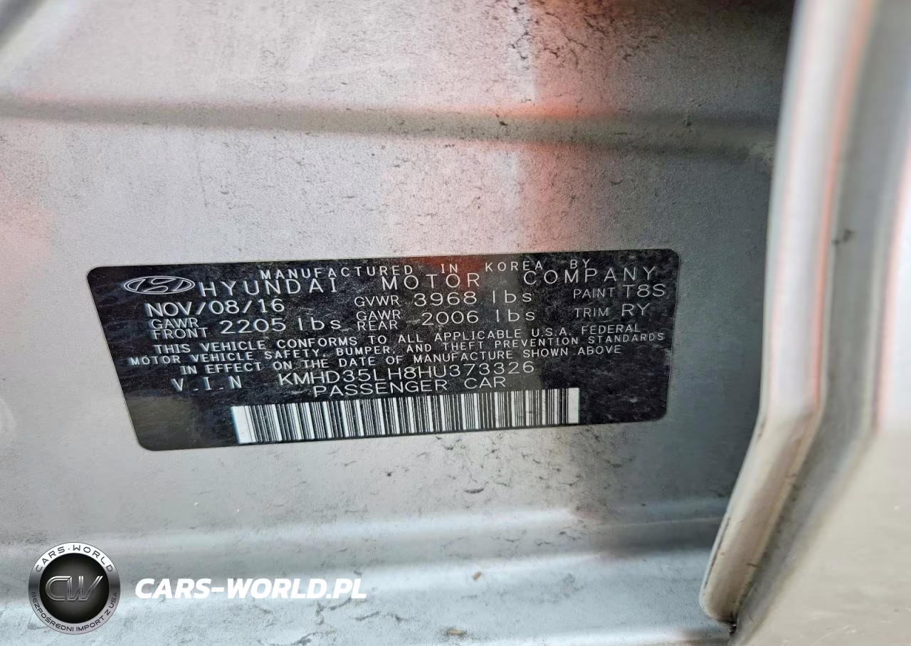 2017 Hyundai Elantra Gt Base VIN:KMHD35LH8HU373326 - 12