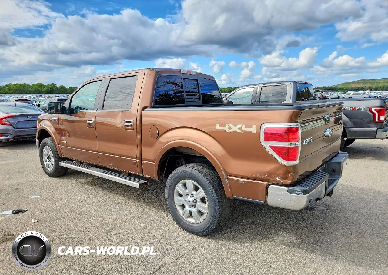 2012 Ford F150 Supercrew VIN:1FTFW1ET7CKD08695 - 2