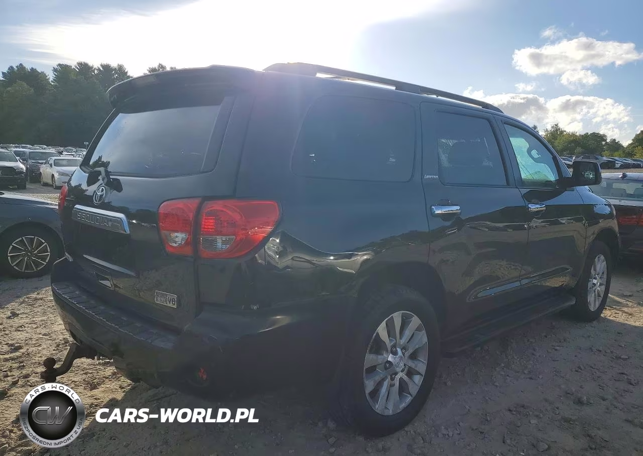 2010 Toyota Sequoia Limited VIN:5TDJY5G18AS037093 - 3