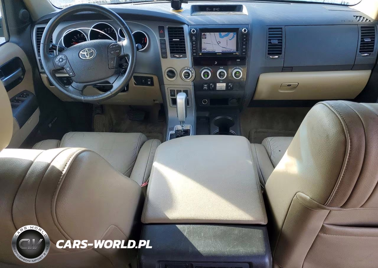 2010 Toyota Sequoia Limited VIN:5TDJY5G18AS037093 - 8