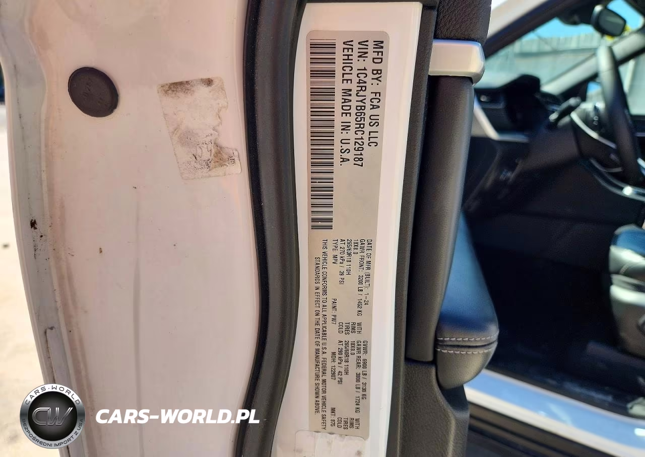 2024 Jeep Grand Cherokee Limited 4Xe VIN:1C4RJYB65RC129187 - 13
