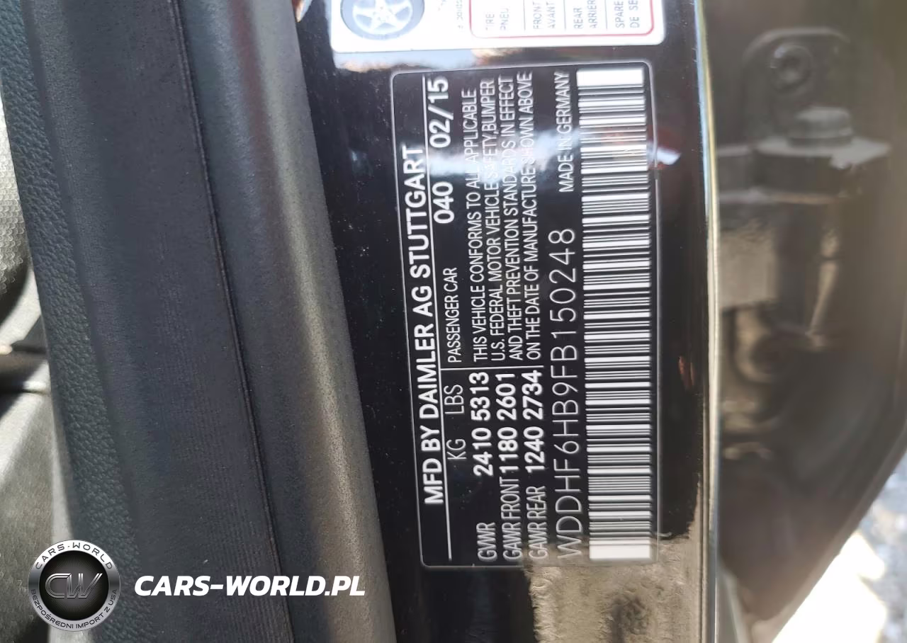 2015 Mercedes-Benz E 400 4Matic VIN:WDDHF6HB9FB150248 - 12