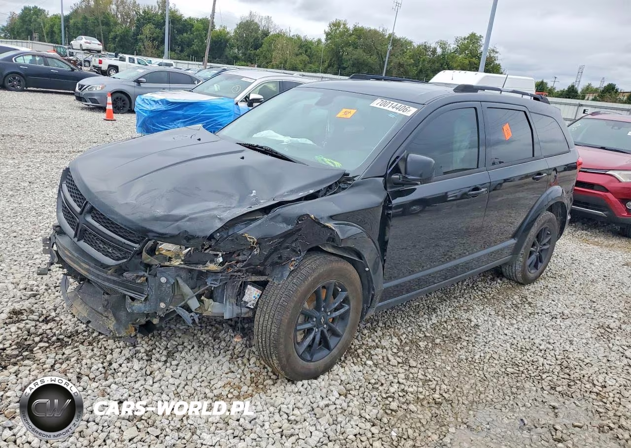 2019 Dodge Journey Se VIN:3C4PDCBB4KT852571 - 1