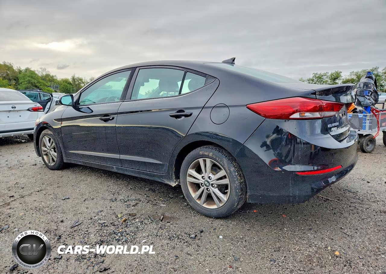 2018 Hyundai Elantra Sel VIN:KMHD84LF7JU449294 - 2