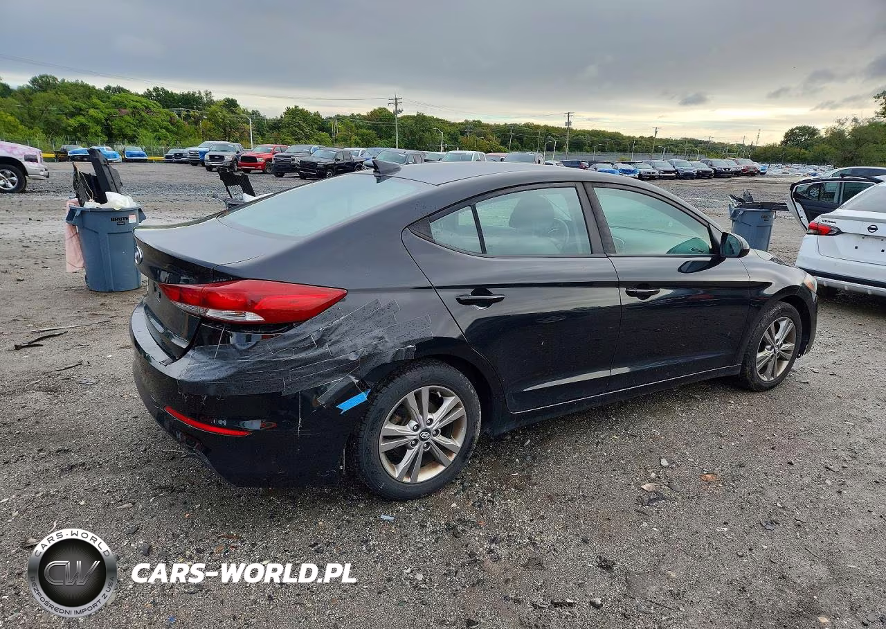 2018 Hyundai Elantra Sel VIN:KMHD84LF7JU449294 - 3
