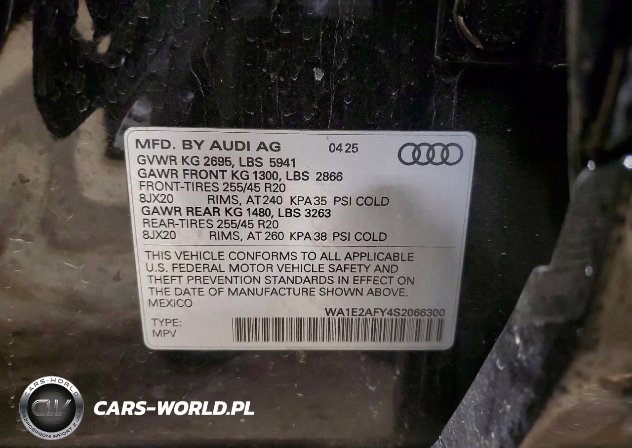 2025 Audi Q5 E Premium Plus 55 VIN:WA1E2AFY4S2066300 - 14