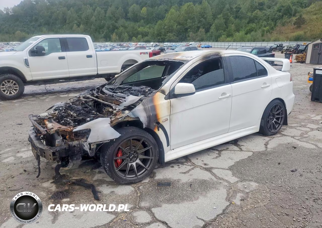 2010 Mitsubishi Lancer Evolution Gsr VIN:JA32W8FV4AU029745 - 1