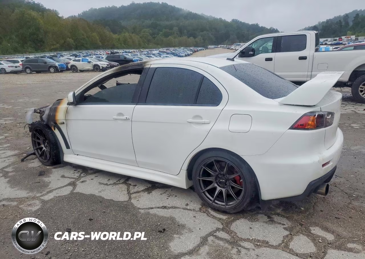 2010 Mitsubishi Lancer Evolution Gsr VIN:JA32W8FV4AU029745 - 2