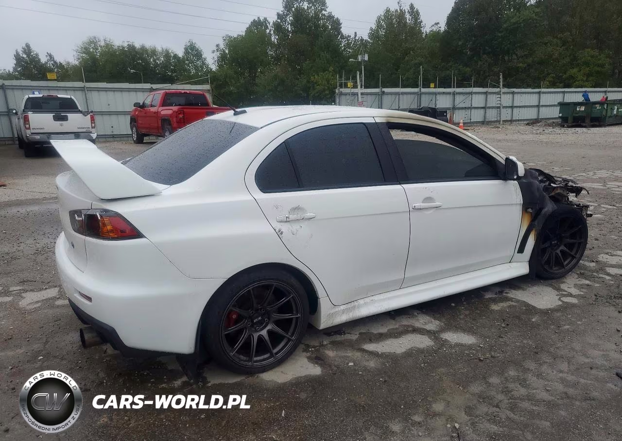 2010 Mitsubishi Lancer Evolution Gsr VIN:JA32W8FV4AU029745 - 3