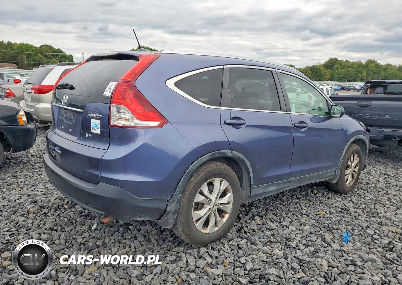 2012 Honda Cr-V Exl VIN:JHLRM4H71CC004407 - 3