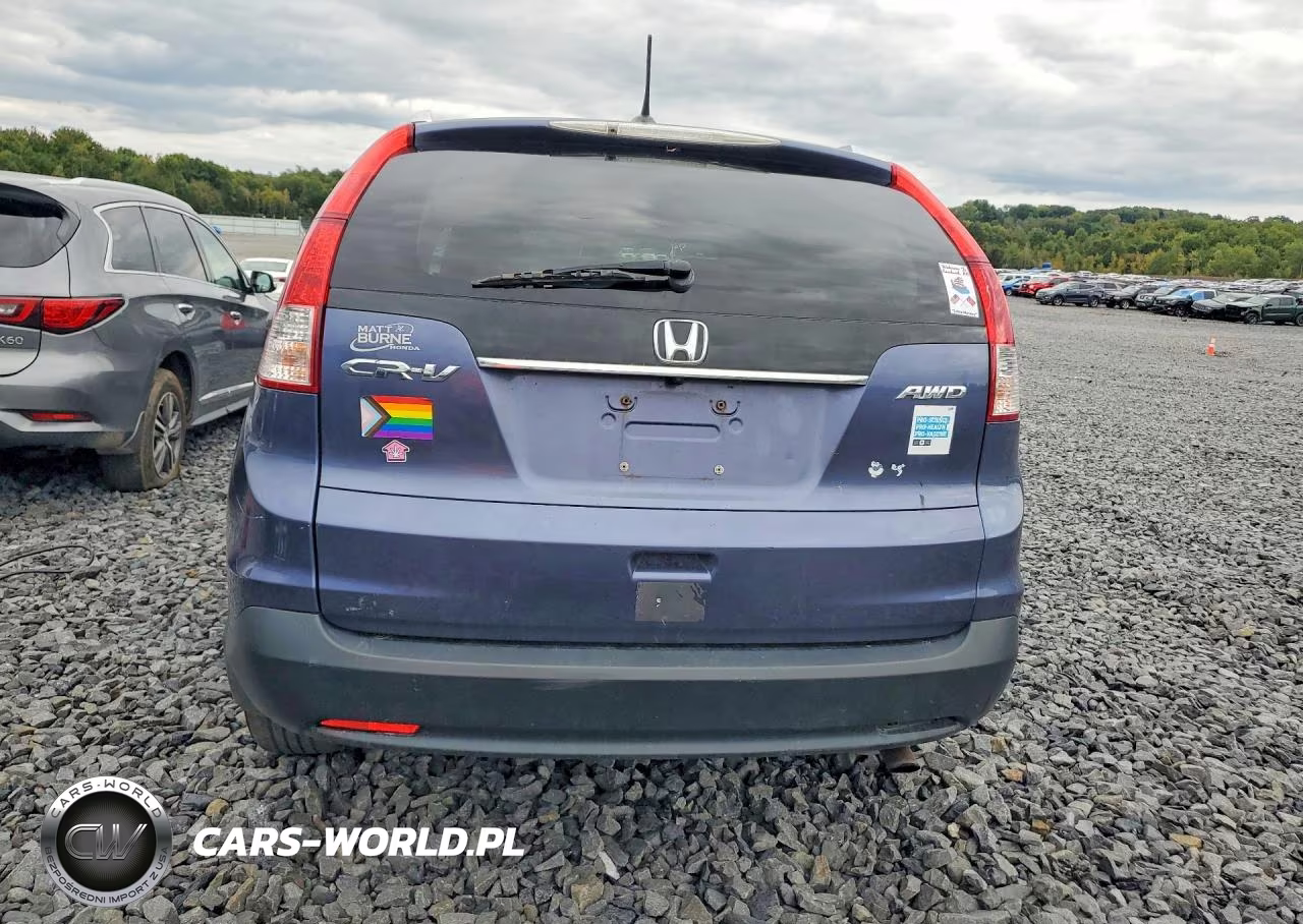 2012 Honda Cr-V Exl VIN:JHLRM4H71CC004407 - 6