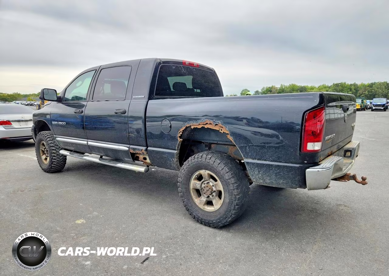 2006 Dodge Ram 2500 VIN:3D3KS29D16G167810 - 2