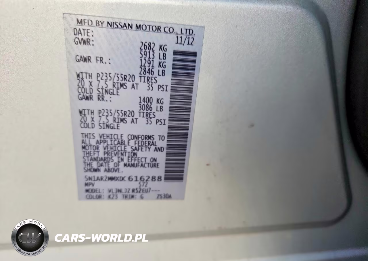 2013 Nissan Pathfinder S VIN:5N1AR2MMXDC616288 - 13