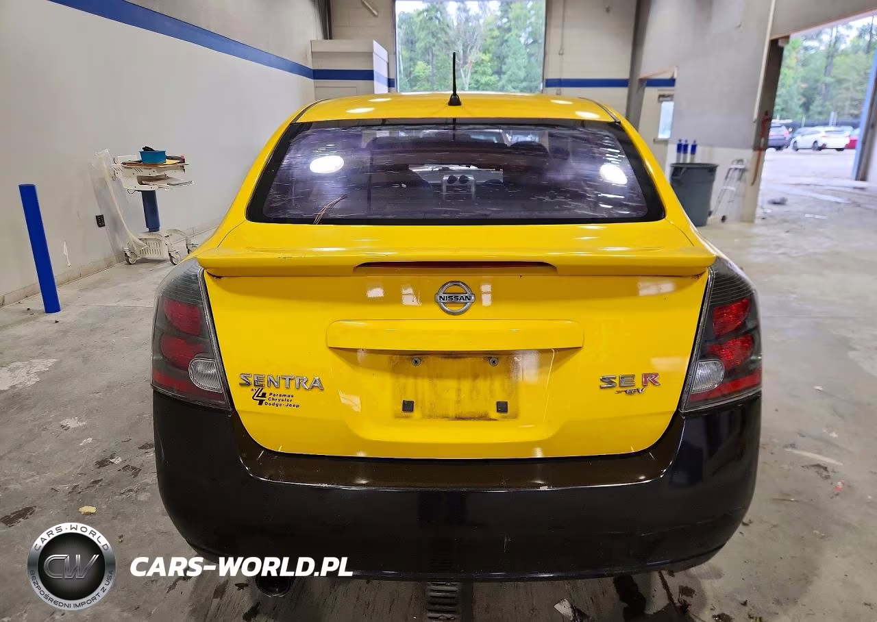 2007 Nissan Sentra Se-R Spec V VIN:3N1CB61E07L699702 - 6