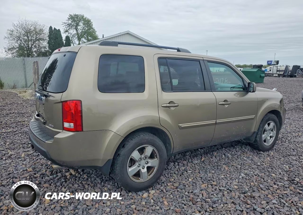 2011 Honda Pilot Exl VIN:5FNYF4H59BB079455 - 3