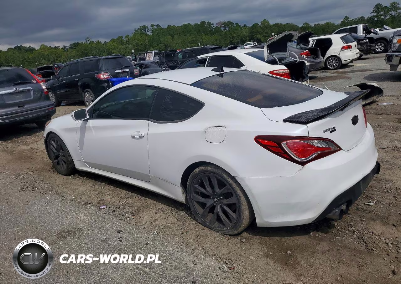 2015 Hyundai Genesis Coupe 3.8 VIN:KMHHT6KJ3FU125204 - 2