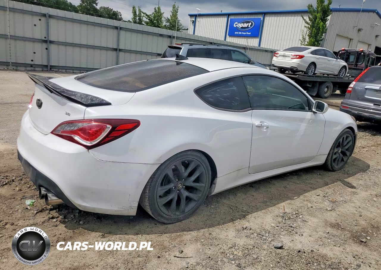 2015 Hyundai Genesis Coupe 3.8 VIN:KMHHT6KJ3FU125204 - 3