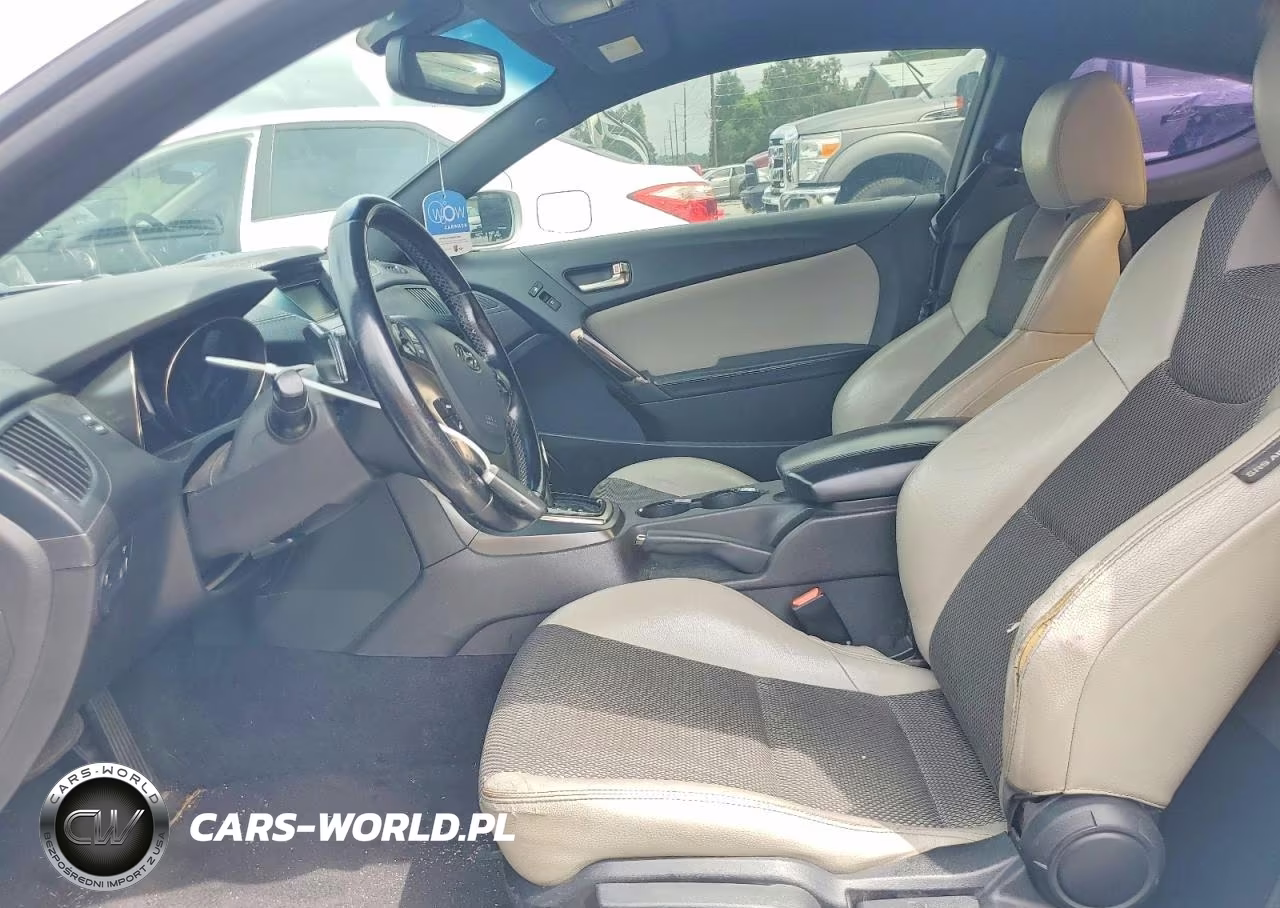 2015 Hyundai Genesis Coupe 3.8 VIN:KMHHT6KJ3FU125204 - 7