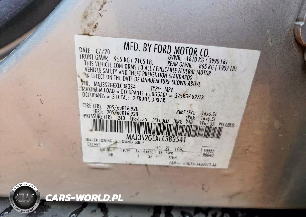 2020 Ford Ecosport Se VIN:MAJ3S2GEXLC383541 - 14