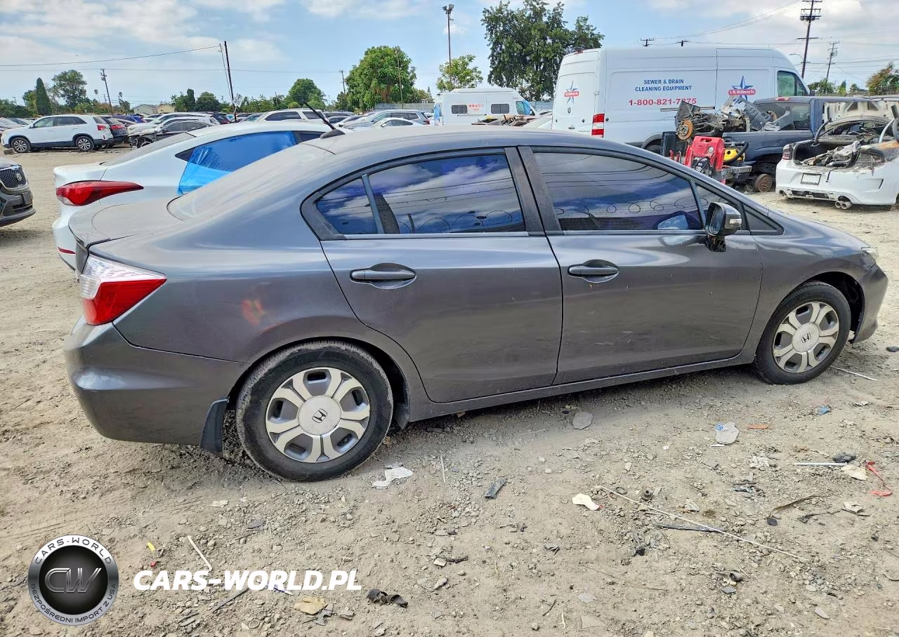 2012 Honda Civic Hybrid VIN:JHMFB4F27CS005868 - 3