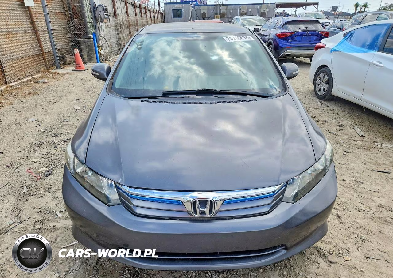 2012 Honda Civic Hybrid VIN:JHMFB4F27CS005868 - 5