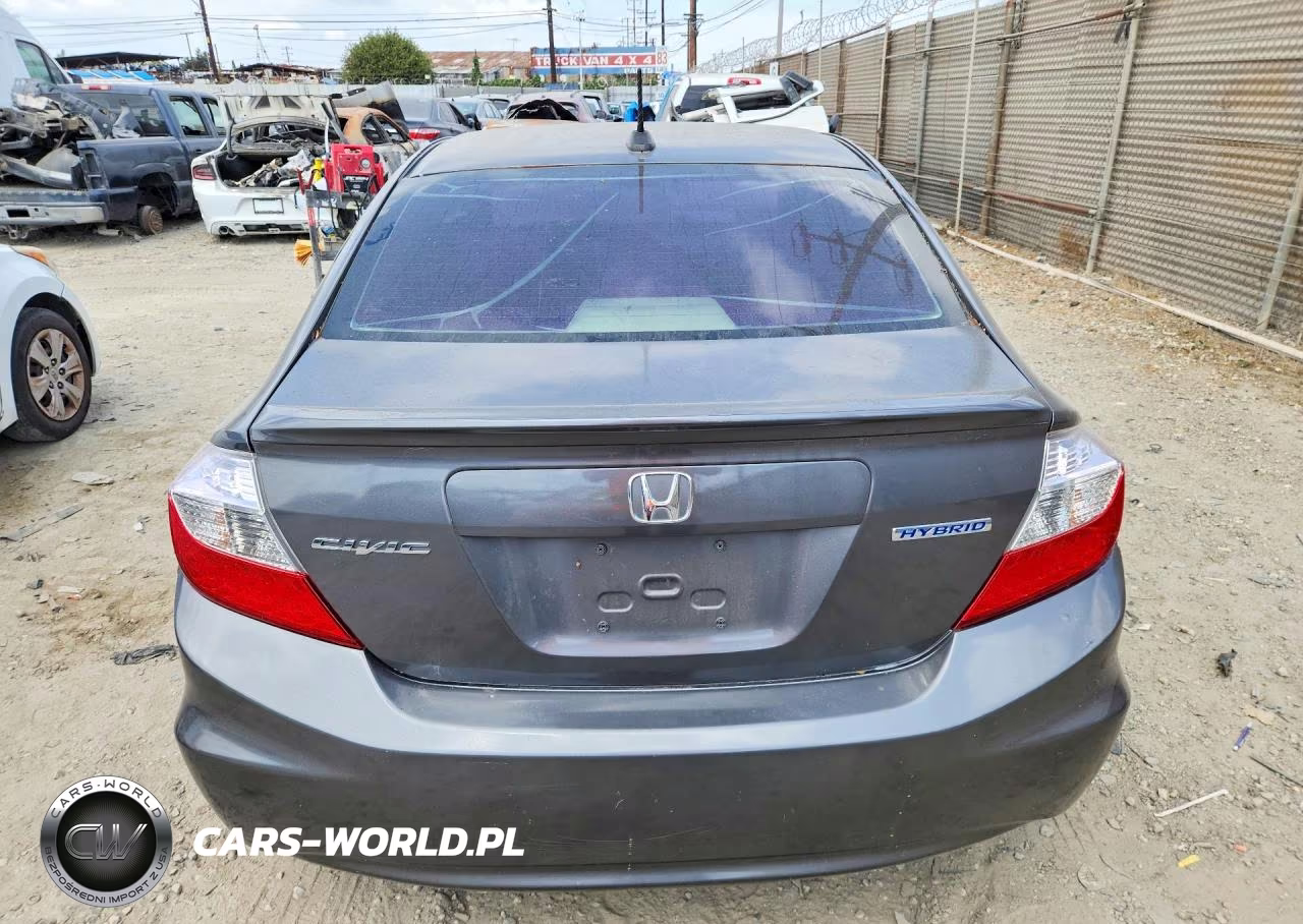 2012 Honda Civic Hybrid VIN:JHMFB4F27CS005868 - 6