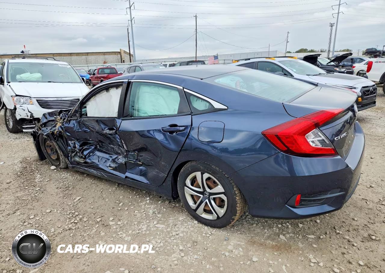 2017 Honda Civic Lx VIN:19XFC2F58HE035257 - 2
