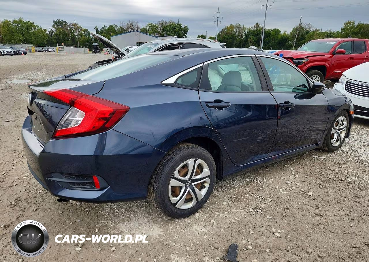 2017 Honda Civic Lx VIN:19XFC2F58HE035257 - 3