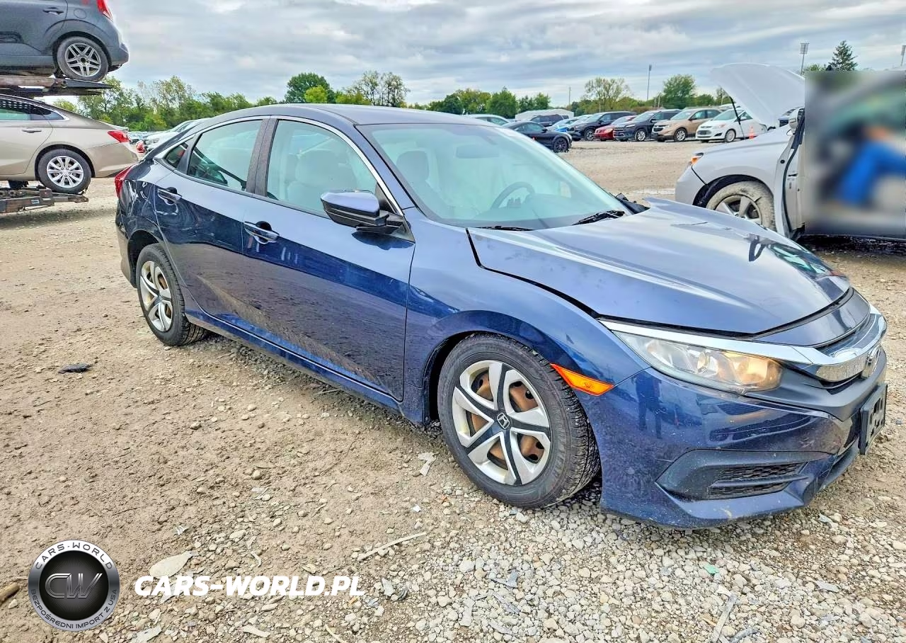 2017 Honda Civic Lx VIN:19XFC2F58HE035257 - 4