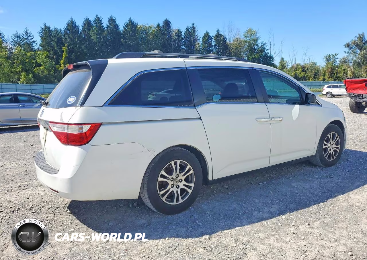 2011 Honda Odyssey Exl VIN:5FNRL5H6XBB039932 - 3