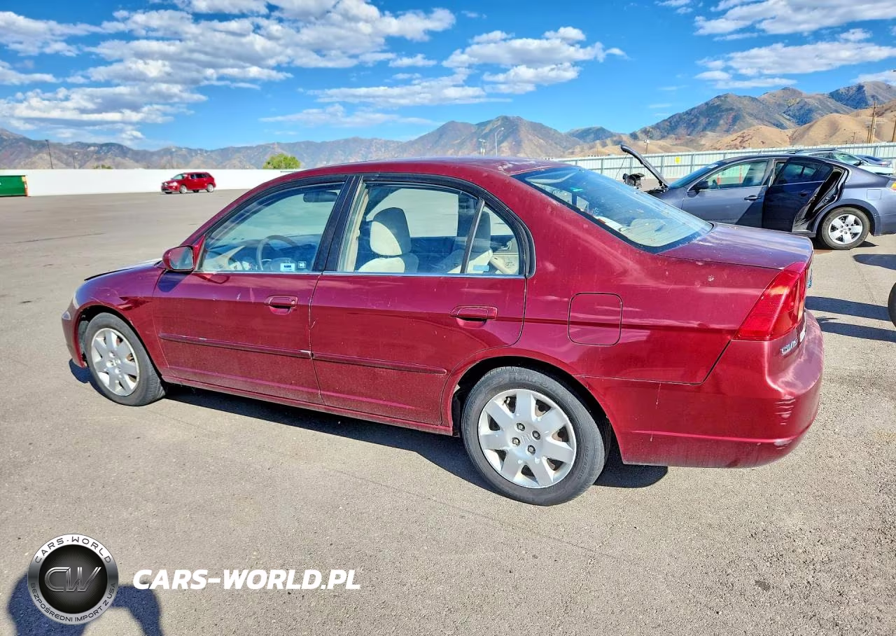 2002 Honda Civic Ex VIN:1HGES257X2L017571 - 2