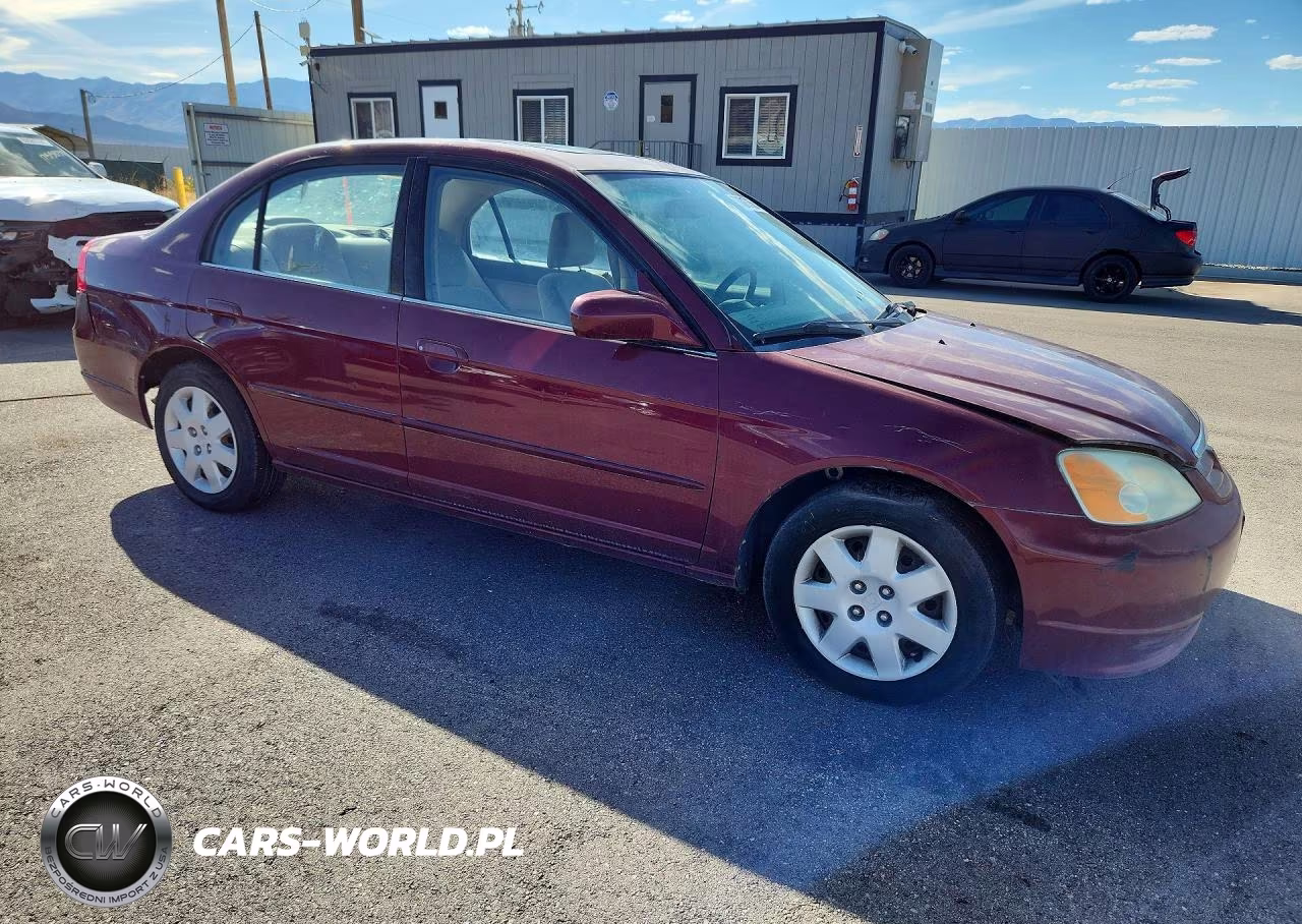 2002 Honda Civic Ex VIN:1HGES257X2L017571 - 4