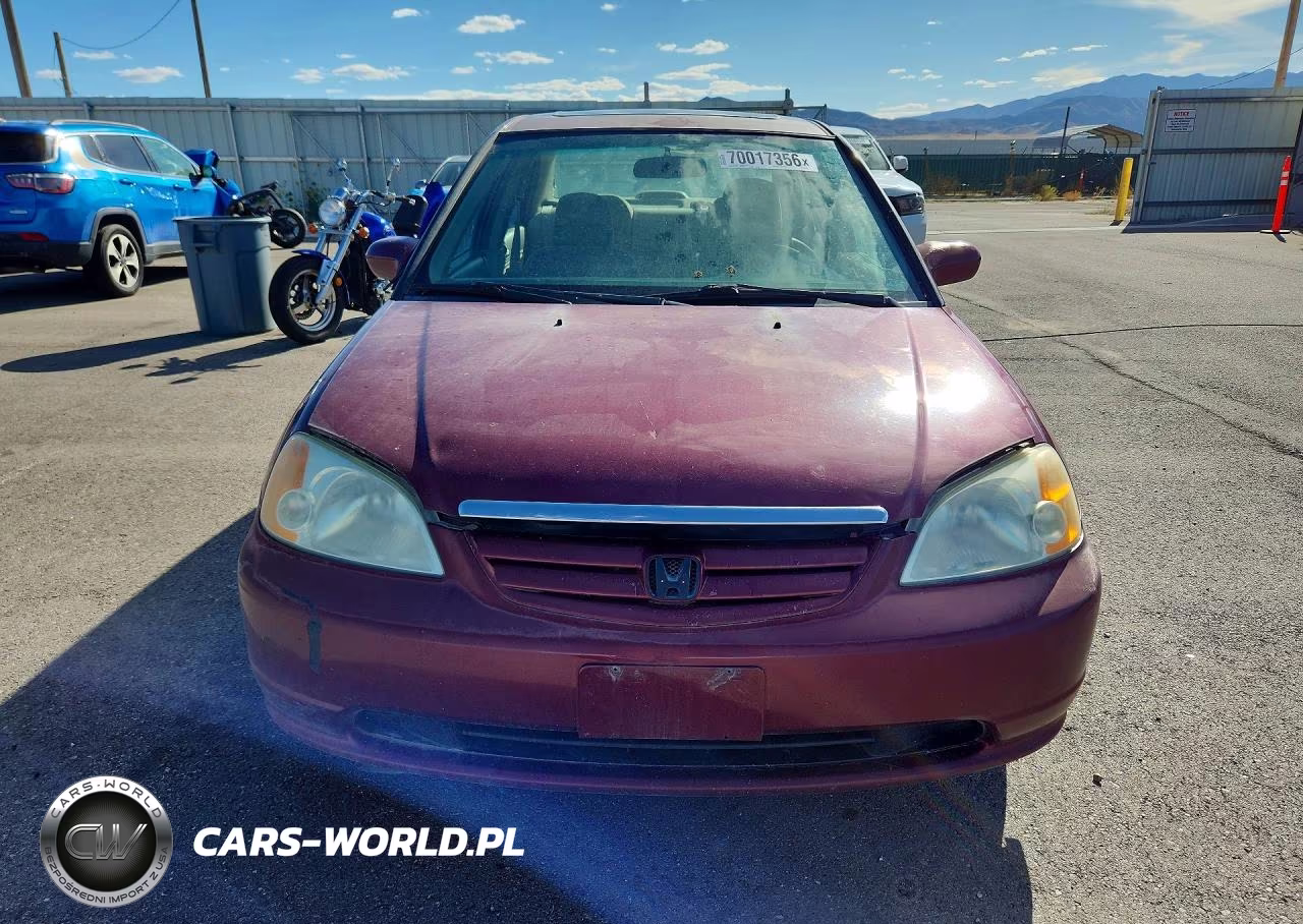 2002 Honda Civic Ex VIN:1HGES257X2L017571 - 5