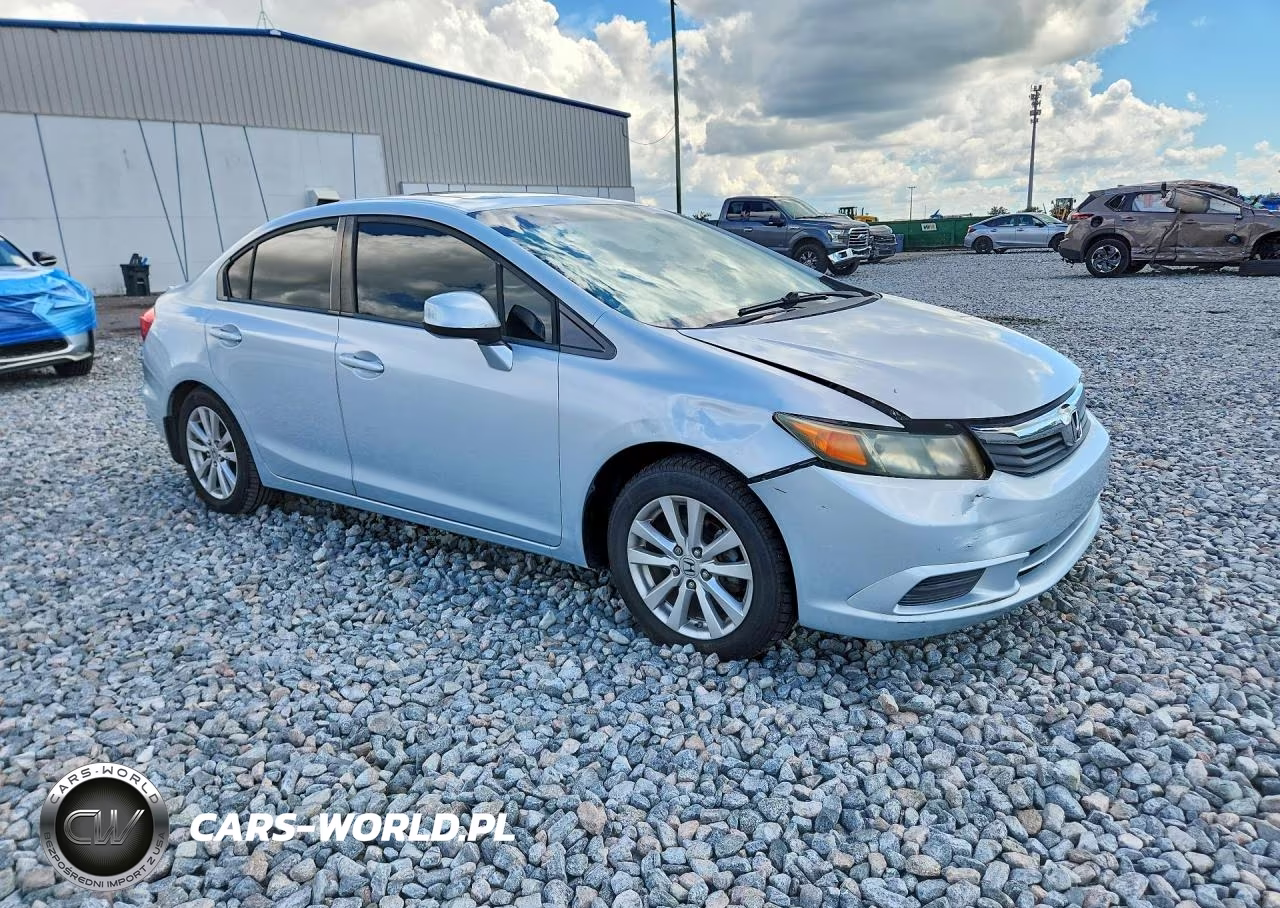 2012 Honda Civic Ex VIN:2HGFB2F83CH502855 - 4