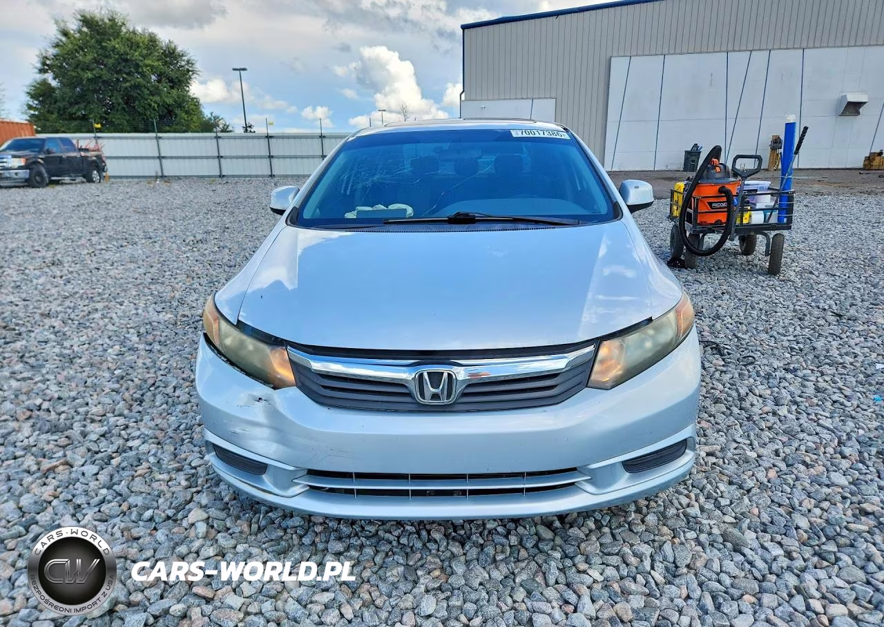 2012 Honda Civic Ex VIN:2HGFB2F83CH502855 - 5