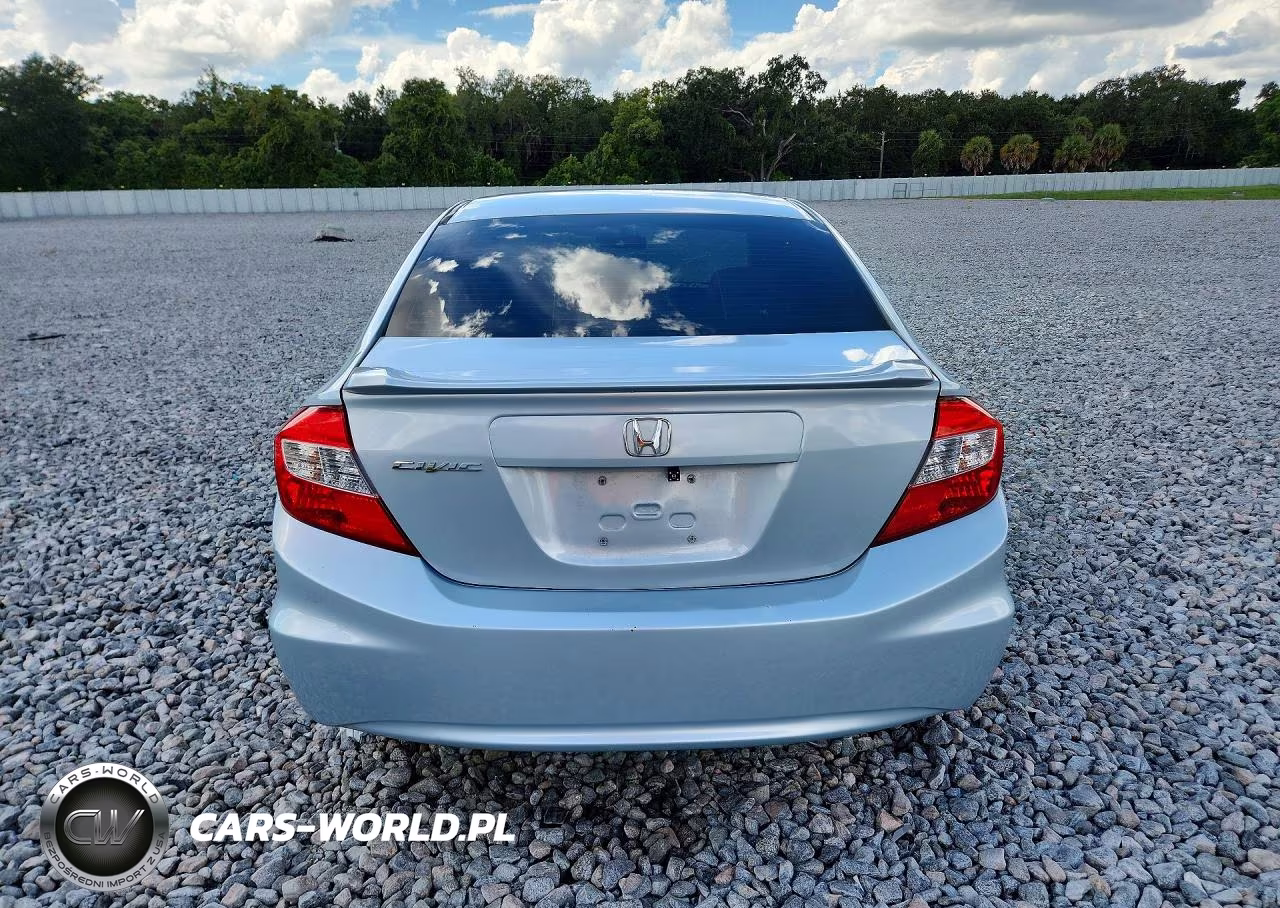 2012 Honda Civic Ex VIN:2HGFB2F83CH502855 - 6