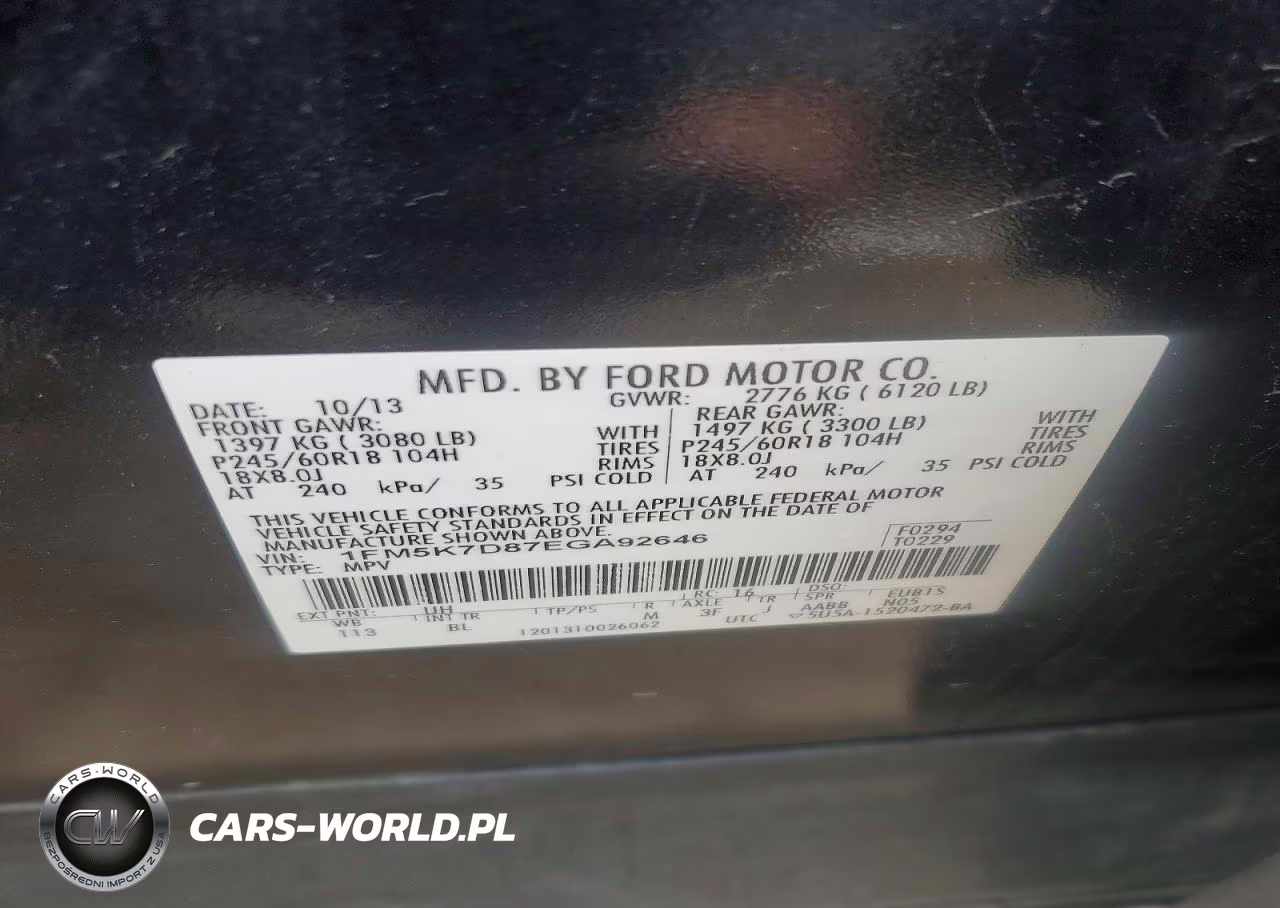 2014 Ford Explorer Xlt VIN:1FM5K7D87EGA92646 - 13