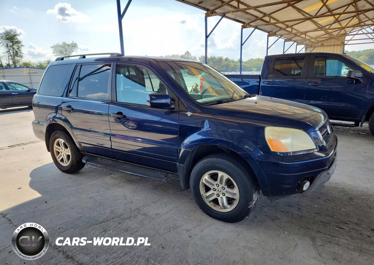 2004 Honda Pilot Exl VIN:2HKYF18564H561206 - 4