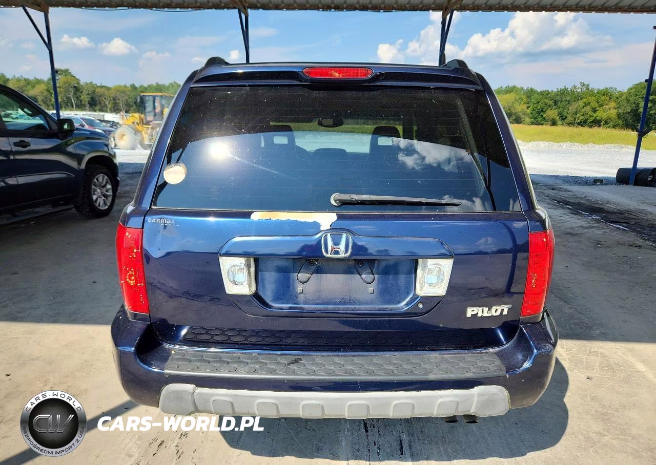 2004 Honda Pilot Exl VIN:2HKYF18564H561206 - 6